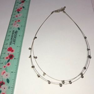 Silver Bead Necklace